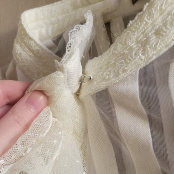 NWOT Lolita Victorian Steampunk Blouse - Picture 8 of 8